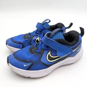 Nike Cosmic Runner Sneaker Shoes Hyper Royal/Black/Volt Tint Kids Size US11C